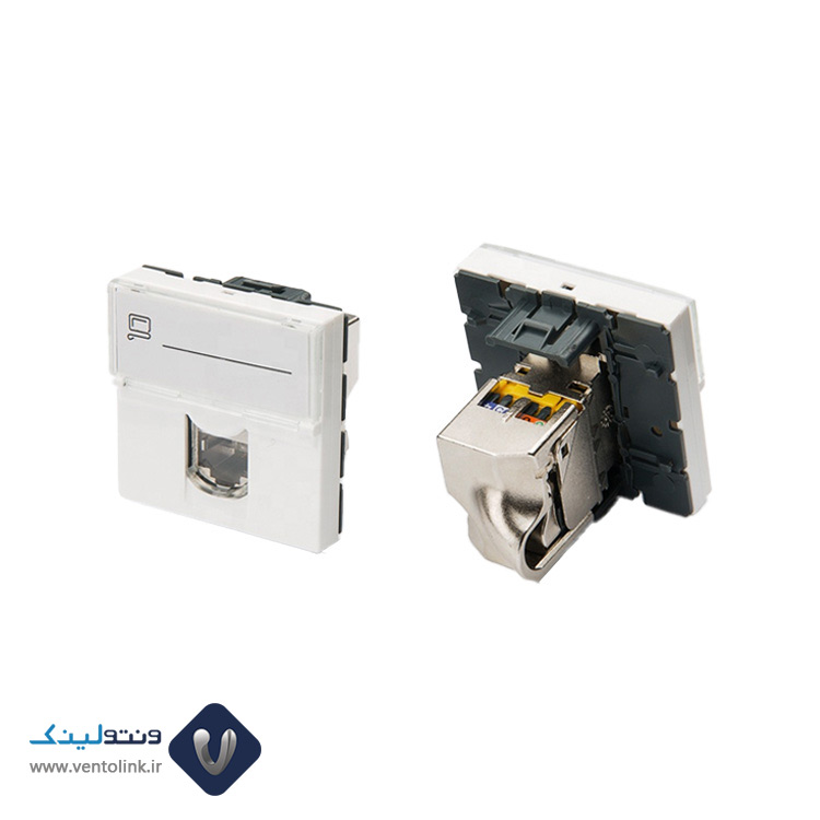 لیست قیمت کیستون شبکه لگراند Cat6a SFTP پهن